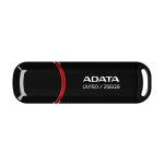 Adata usb 3. 2 uv150 black 256gb auv150 - 256g - rbk