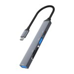 Ads - 806c 5 en 1 usb - c / type - c vers usb 3. 0 + usb - c / type - c + sd / tf + station d'accueil ...