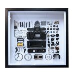 Affichage non fonctionnel camra  film mcanique 3d montage du cadre photo carr dmonter le cadre de ...
