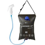 Afishtour fw2077 15l sac de douche solaire sac de bain de soleil (noir)