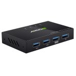 Aimos am - km404k usb2. 0 s�lecteur 4 entr�es 4 sorties