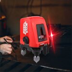 Ak435 niveau laser 3d auto nivelant 2 lasers lasers horizontal vertical lasers niveau 360 trpied mini ...