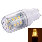 Ampoule de mas gu10 2. 5w 24 led smd 5730 led, ac 12 - 80v (blanc chaud)