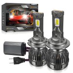 Ampoule led h7 pour phare de voiture, 50 w, 6 000 lm, 6 000 k, double tube en cuivre (couleur pistolet), ... Ampoule led h7 pour phare de voiture, 50 w, 6 000 lm, 6 000 k, double tube en cuivre (couleur pistolet), ...