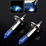 Ampoules au xnon super blanches h1, dc12v 100w 6000k 2400lm