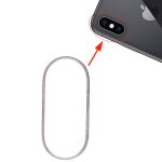 Anneau de protection en m�tal pour lentille en verre de cam�ra arri�re pour iphone xs et xs max (blanc) ...