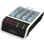 Ansmann comfort smart chargeur + 4 aa mignon 2100mah