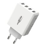 Ansmann home chargeur hc430 4xusb 3000ma blanc