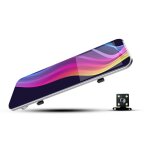Anytek a6 5 pouces hd double objectif d'enregistrement enregistreur de conduite voiture rtroviseur image ...