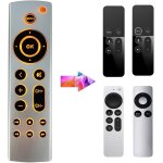 Pour apple tv télécommande 4k / hd a2169 a1842 a1625 rétroéclairage style sans voix Pour apple tv télécommande 4k / hd a2169 a1842 a1625 rétroéclairage style sans voix