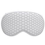 Pour apple vision pro housse de protection en silicone accessoires vr (blanc)