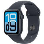 Apple watch se 3 (2025) gps 40mm mindnight alu case, midnight sport band s / m eu meh94