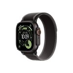 Apple watch ultra 3 (2025) gps + cellular 5g 49mm black titanium case with black / charcoal trail loop ...