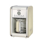 Ariete vintage machine  caf  filtre, beige