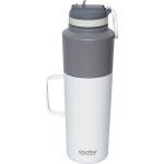 Asobu twin pack bottle avec mug blanc, 0. 9 l + 0. 6 l