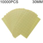 Autocollant de cachetage auto - adhésif transparent de forme ronde de 10000 pcs, diamètre: 30mm Autocollant de cachetage auto - adhésif transparent de forme ronde de 10000 pcs, diamètre: 30mm