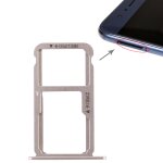 Bac carte sim + bac carte sim / carte micro sd pour huawei honor 8 (gold)