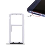 Bac carte sim + bac carte sim / bac micro sd pour huawei honor v9 (noir)