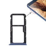 Bac carte sim + bac carte sim / carte micro sd pour huawei maimang 6 (bleu) Bac carte sim + bac carte sim / carte micro sd pour huawei maimang 6 (bleu)