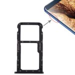 Bac carte sim + bac carte sim / carte micro sd pour huawei maimang 6 (noir)