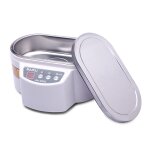 Baku bk - 9050 30w / 50w r�glable 0. 6l lcd affichage nettoyeur � ultrasons, ac 110v (blanc)