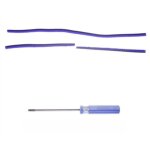 Bandes de tuyau de brosse de sol en velours doux 2 en 1 pour dyson v7 / v8 / v10 / v11