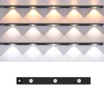 Barre de lumière du corps humain à led intelligent ultra - mince, longueur: 40 cm (black de piano) Barre de lumière du corps humain à led intelligent ultra - mince, longueur: 40 cm (black de piano)