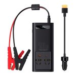 Baseus car power inverter 150w 12v / 500w 220v (c + u + dual eu plug) black (cgnb000101)