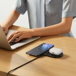 Baseus wireless charger digital led display, dual charging platform, with type - c cable, 20w black (wxsx01010 ... Baseus wireless charger digital led display, dual charging platform, with type - c cable, 20w black (wxsx01010 ...