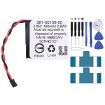 Batterie de remplacement pour garmin vivoactive 3 music, 361 - 00108 - 00, 160mah