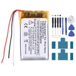 Batterie de remplacement pour ipod nano 1, 1re gnration, mp3, 616 - 0223, 400mah