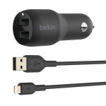 Belkin usb - a charg. voiture 24w noir ccb001btbk