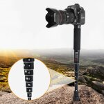 Bexin p308c portable voyage appareil photo dslr ext�rieur en alliage d'aluminium monopod titulaire (noir) ...