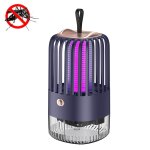 Bg - 005 cage du choc d'inhalation usb mute mosquito r�p�h�r�e, style: mod�le de chargement (bleu)
