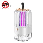 Bg - 005 choc de cage inhalation usb mute mosquito rechappenture, style: modle de chargement (blanc) ...