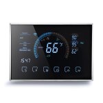 Bhp - 8000 - wifi - ss 3h2c pompe � chaleur pour maison intelligente, pi�ce ronde, thermostat de bo�tier ...