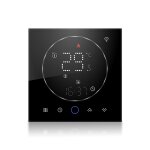 Bht - 008gclw 95 - 240v ac 5a smart home chaudi�re chauffage thermostat led avec wifi (noir)