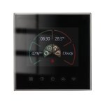Bht - 2002gclm 220v smart home chauffage thermostat chaudi�re chauffage wifi thermostat (noir)