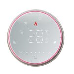 Bht - 6001gcl 95 - 240v ac 5a thermostat rond intelligent chaudi�re chauffage thermostat led sans wifi ...