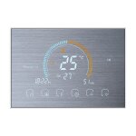 Bht - 8000 - ga - ss contrle de miroir en acier inoxydable bross chauffage de l'eau conomie d'nergie ...
