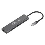 Blueendless 4 en 1 multi - fonction type - c / usb - c vers hdmi + pd + dual usb 3. 0 hub expansion dock ...