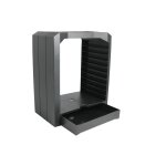 Bote de rangement d'accessoires de jeu de support de disque pour accessoires ps4 / panneau hte / disques ...