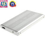 Bo�tier externe hdd sata � haute vitesse de 2, 5 pouces, prise en charge usb 3. 0 (argent)