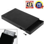 Botier externe sata hdd / sdd de 2, 5 pouces, sans outil, interface usb 3. 0 (noir)