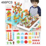 Boîte à outils d'assemblage manuelle de jouet de perceuse électrique de serrage de vis pour enfants, ... Boîte à outils d'assemblage manuelle de jouet de perceuse électrique de serrage de vis pour enfants, ...