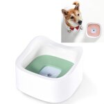 Bol � boire flottant pour animaux de compagnie sans bol � bouche humide bol � boire r�sistant aux �claboussure ...