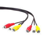 De bonne qualit cble audio vido rca av audio, longueur: 15m