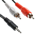 De bonne qualit jack 3, 5 mm stro  cble audio rca mle, longueur: 3m