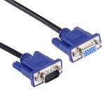 Bonne qualit vga 15 broches mle vers vga 15 broches cble femelle pour moniteur lcd, projecteur, etc. ...