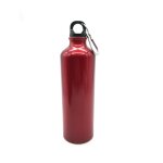 Bouteille d'eau pour sports de plein air en aluminium bouteille d'eau portative pour alpinisme, capacit: ...